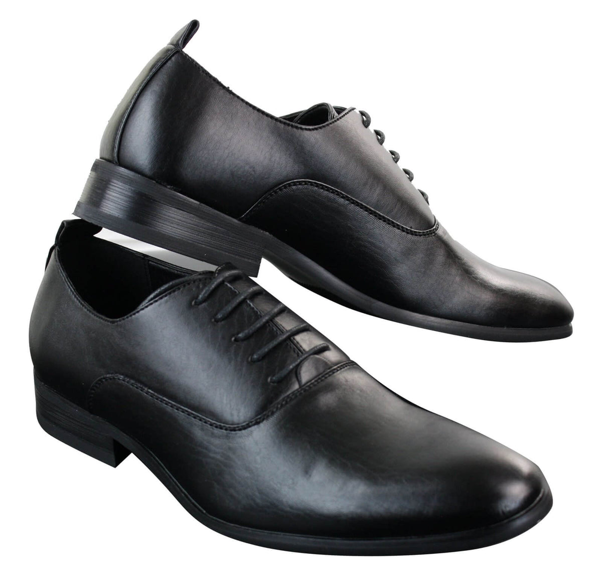 Herr Slip-on Spets Eleganta Formella Läder PU Skor Klassisk Stil Retro