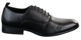 Herr Slip-on Spets Eleganta Formella Läder PU Skor Klassisk Stil Retro