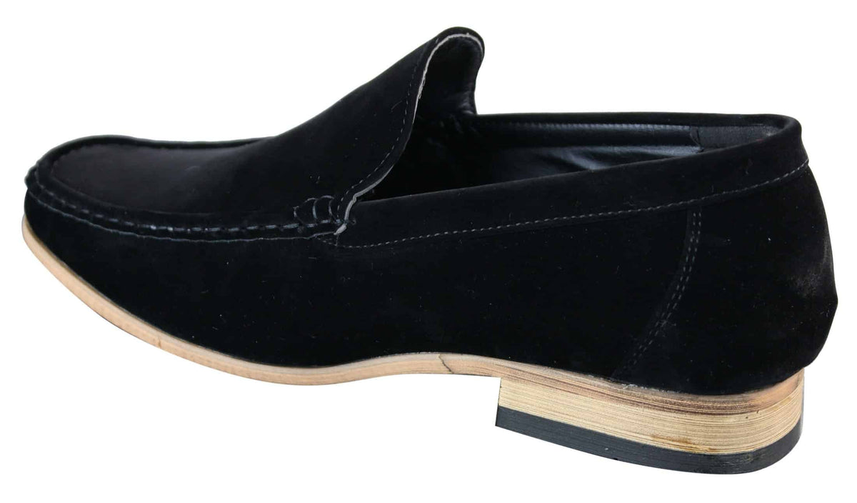 Patron 5588 Herr Smart Casual Slip On Fyrkantiga Mockaskor Italienska