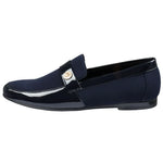 Herr Slip On Lätta Marinblå Loaferskor