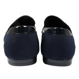Herr Slip On Lätta Marinblå Loaferskor