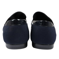Herr Slip On Lätta Marinblå Loaferskor