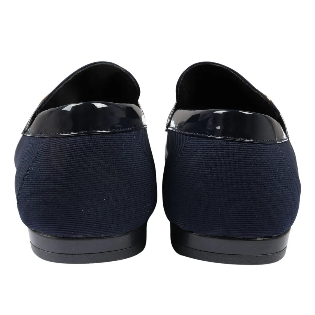 Herr Slip On Lätta Marinblå Loaferskor