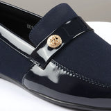 Herr Slip On Lätta Marinblå Loaferskor