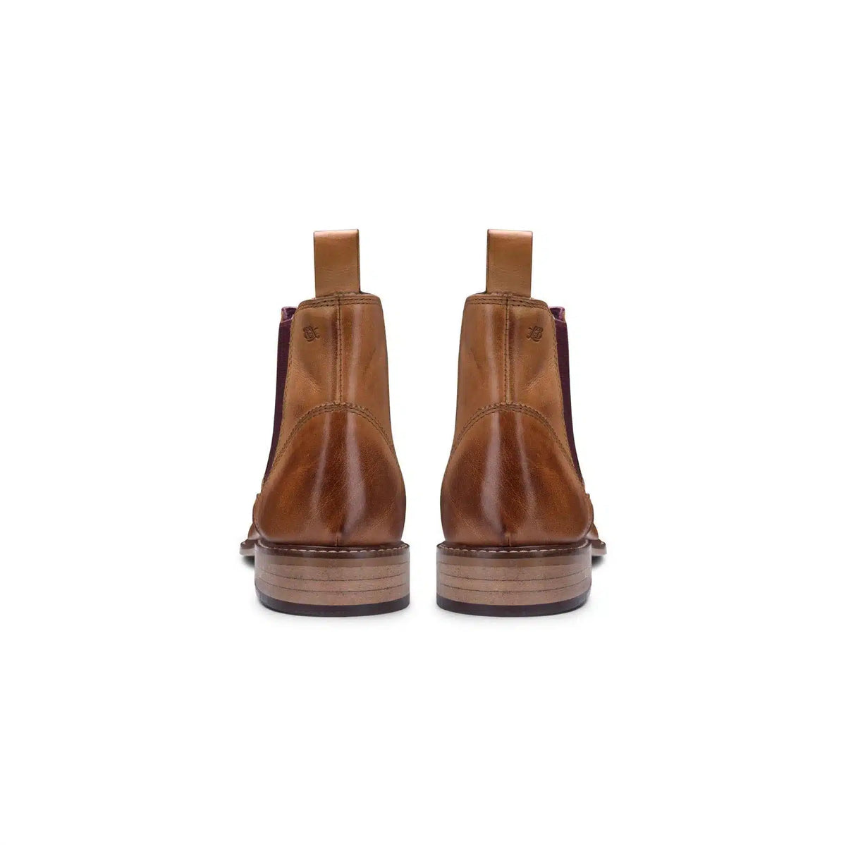 Herr Chelsea Dealer Boots i äkta läder, slip-on, smart casual, retro, vintage, blinders, klassisk