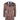 Nathan Herr Brun 3-Delad Slim Fit Kostym