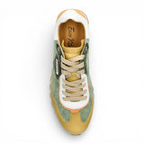 Aglae 02 - Herr Grönbeige Lädersneakers