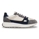 Albany - Grå andningsbara mesh-sneakers för män