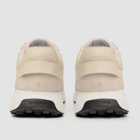 Canbera - Vita lätta mockasneakers för män