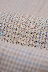 Caridi - Herrväst i tweed, beige, bröllop
