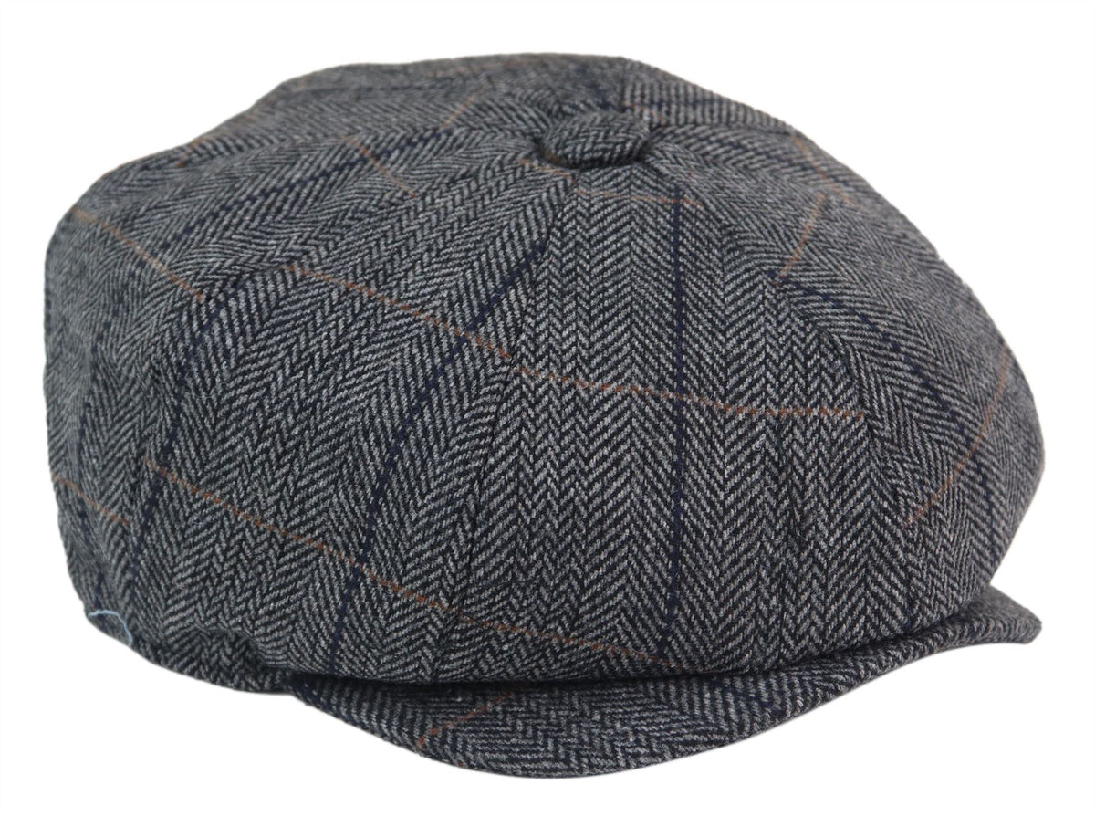 Herrkeps med 8 paneler Peaky Blinders - Cavani Albert