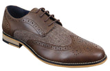 Cavani Horatio - Herr Oxfordskor i tweed och läder