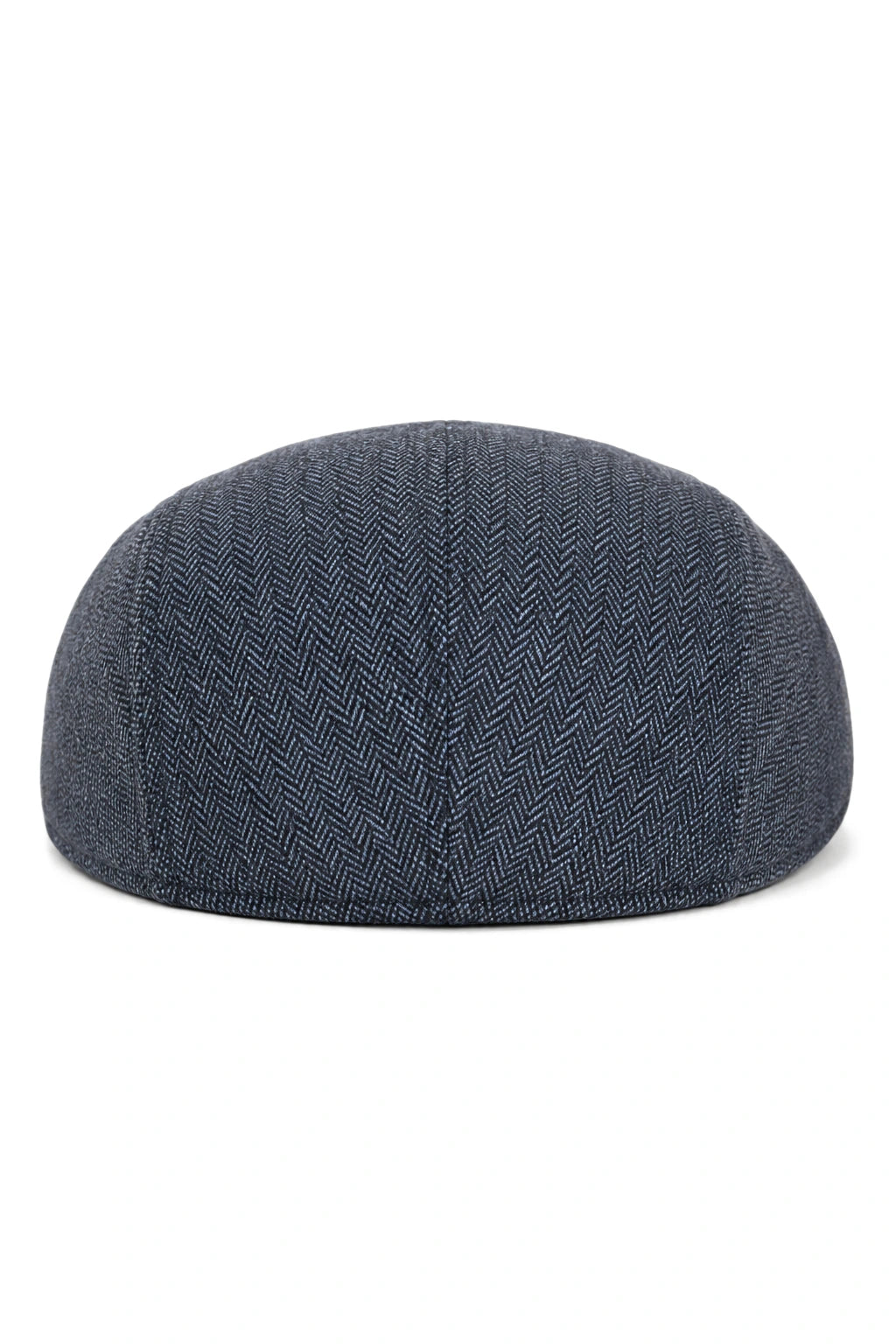 Cavani Martez Hatt - Herr Farfarshatt Marinblå Flat Cap Fiskbensmönstrad Vintage Retro Del Boy Klassisk Gatsby Peaky Blinders