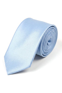 Cavani Satin Slips - Matchande Herrslips i Satin Siden Näsduk & Slipsklämma Prickig Bröllopsbal Kontorsslips