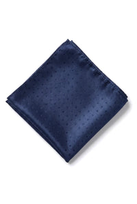 Cavani Satin Slips - Matchande Herrslips i Satin Siden Näsduk & Slipsklämma Prickig Bröllopsbal Kontorsslips