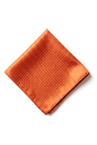 Cavani Satin Slips - Matchande Herrslips i Satin Siden Näsduk & Slipsklämma Prickig Bröllopsbal Kontorsslips