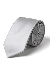 Cavani Satin Slips - Matchande Herrslips i Satin Siden Näsduk & Slipsklämma Prickig Bröllopsbal Kontorsslips