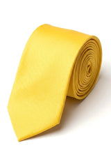 Cavani Satin Slips - Matchande Herrslips i Satin Siden Näsduk & Slipsklämma Prickig Bröllopsbal Kontorsslips