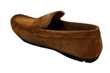 Herrskor i äkta mocka, tvättade designerslip-on, mockasiner och eleganta vardagsskor