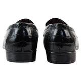 Svarta loafers för män