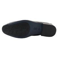Gröna slip-on loafers för män