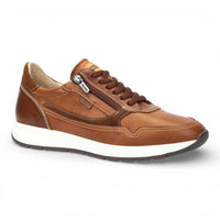 Getafe - Herr Bruna Läder Sneakers Lättviktiga