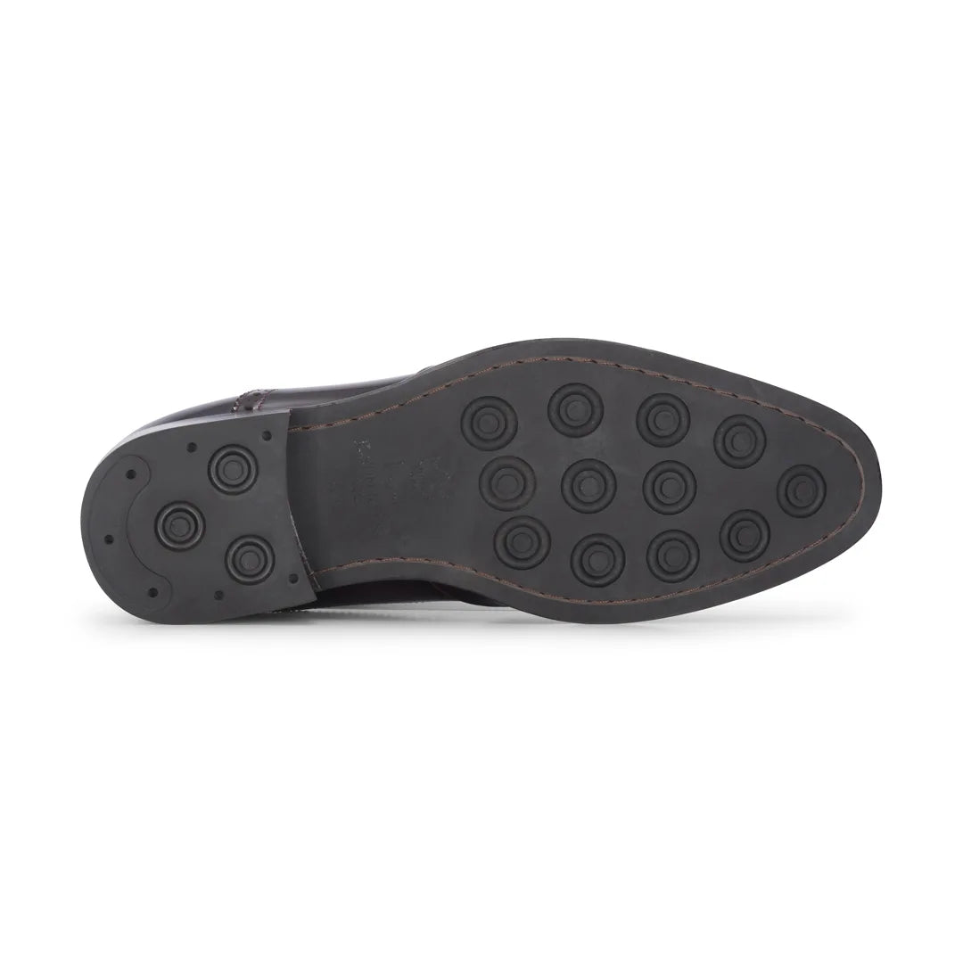 Harry - Herr Vinröda Brogues i Lackläder