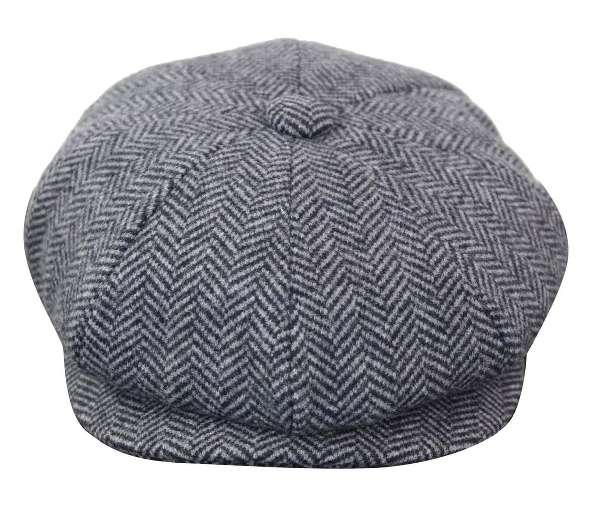 HT6316 - Herr Fiskbensmönstrad Tweed Peaky Blinders Hatt
