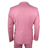 James Herr 3-delad Rosa Skräddarsydd Kostym