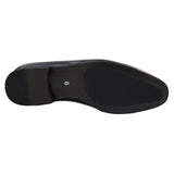 Herrslip-on svarta loaferskor