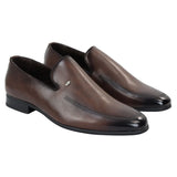 Herr Slip On Bruna Loaferskor