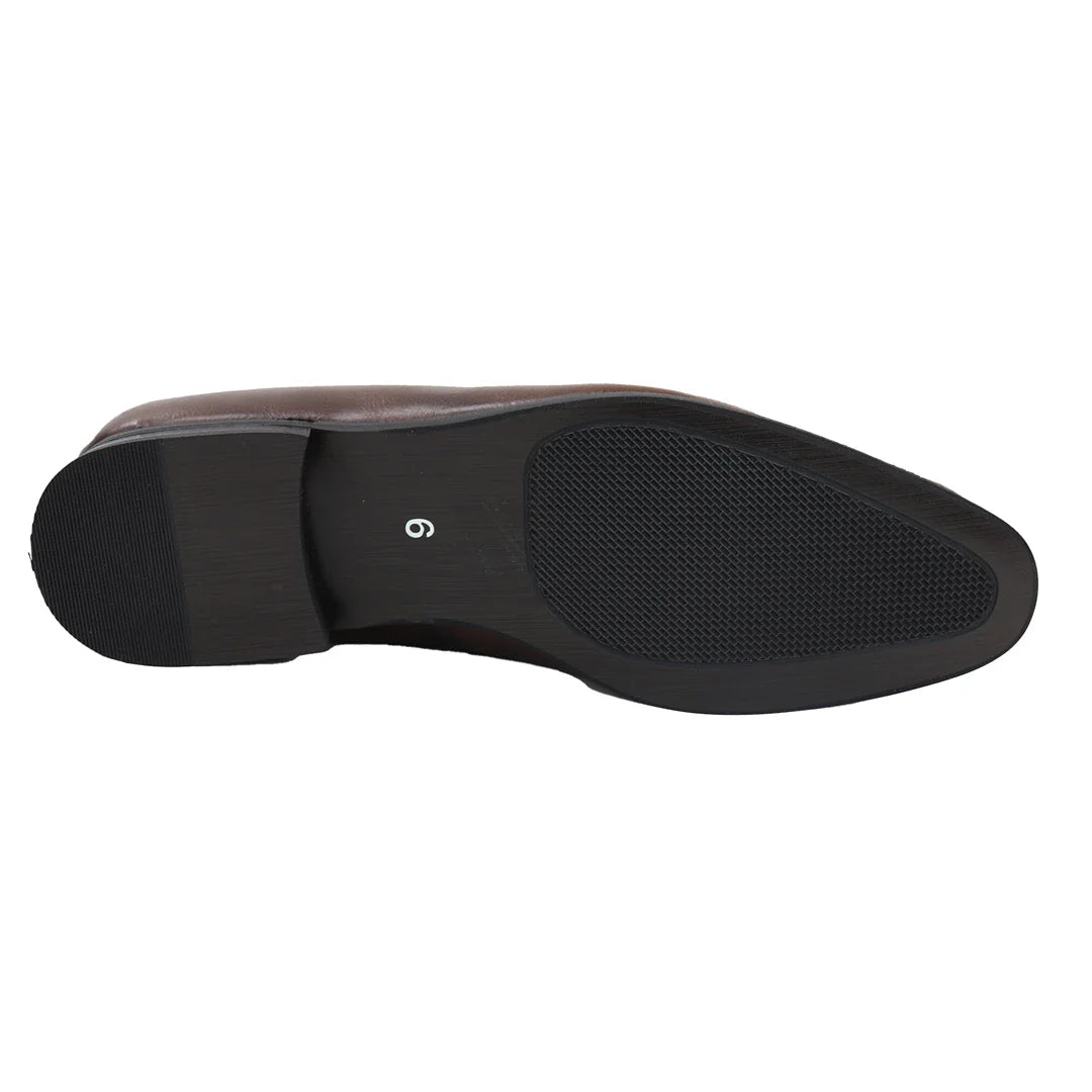 Herr Slip On Bruna Loaferskor