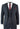 Marinblå vinrutig fiskbensmönstrad tweed i vintage-stil, 3-delad kostym i New Marc Darcy-stil