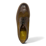 Herrskor i brunt mockaläder med brogues