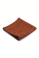 Herrnäsduk i brun tweed