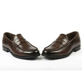 Klassiska Penny PU-läderloafers för män
