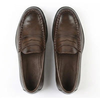 Klassiska Penny PU-läderloafers för män