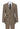 Pojkar 3-delad brun kostym i tweed, rutig vintage-stil, skräddarsydd passform, 1920-tal