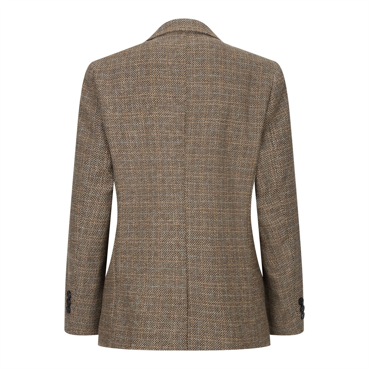Pojkar 3-delad brun kostym i tweed, rutig vintage-stil, skräddarsydd passform, 1920-tal