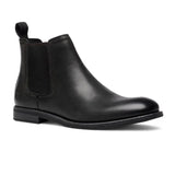 Sergio - Svarta slip-on-chelseaboots i läder för män