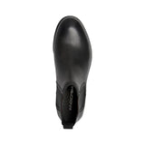 Sergio - Svarta slip-on-chelseaboots i läder för män