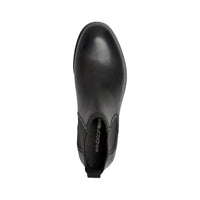 Sergio - Svarta slip-on-chelseaboots i läder för män