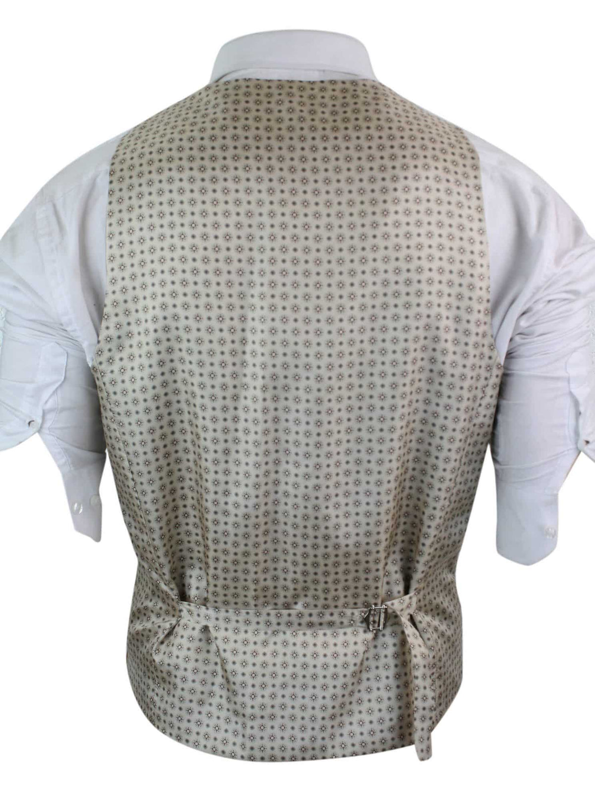Herrväst i ull, brunrutig, tweed, klassisk vintage, skräddarsydd passform