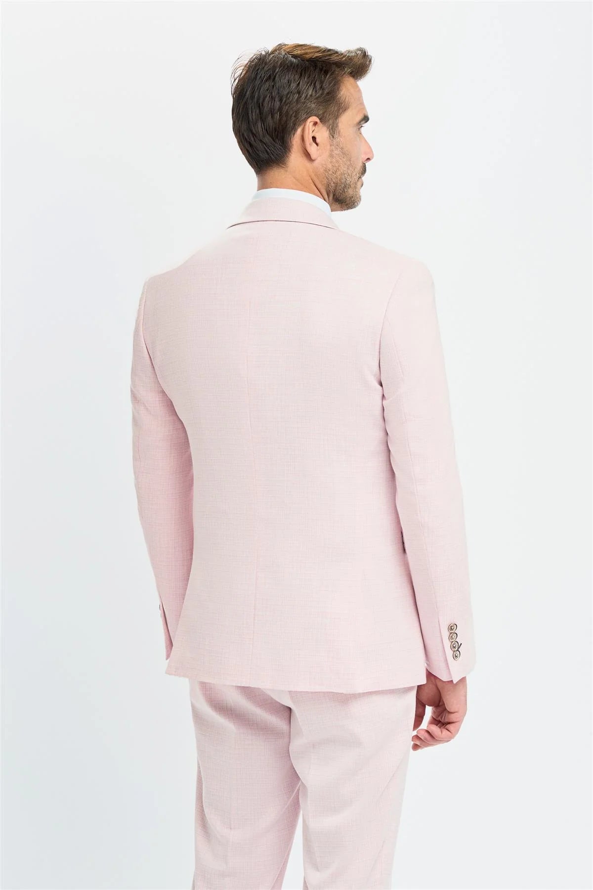 Tropez - Rosa skräddarsydd kavaj för män